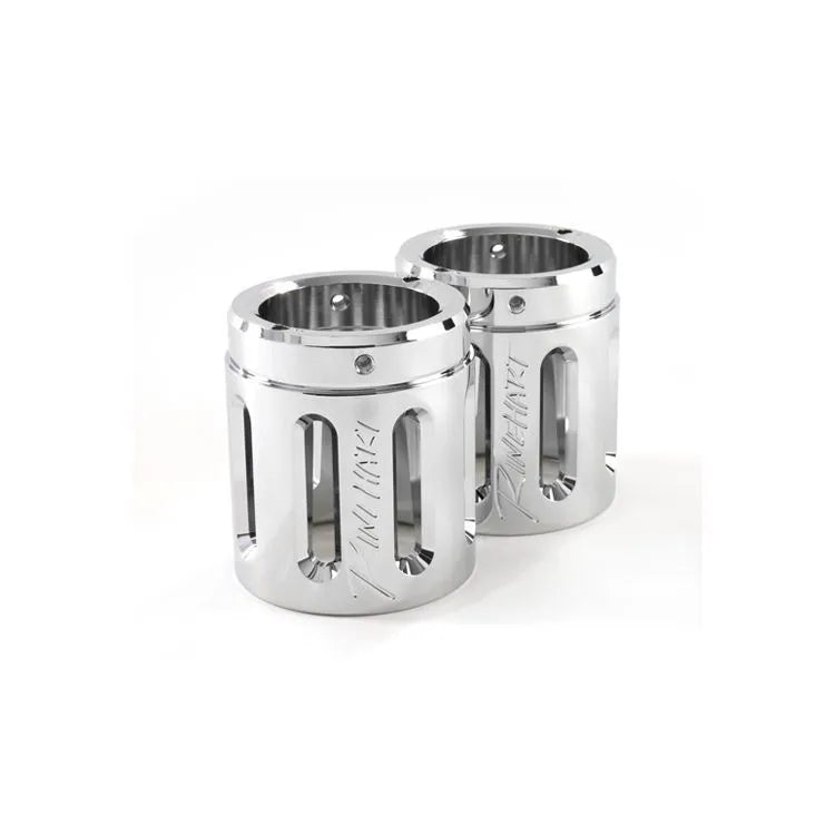 Rinehart Racing Chrome End Caps For 4" Exhaust