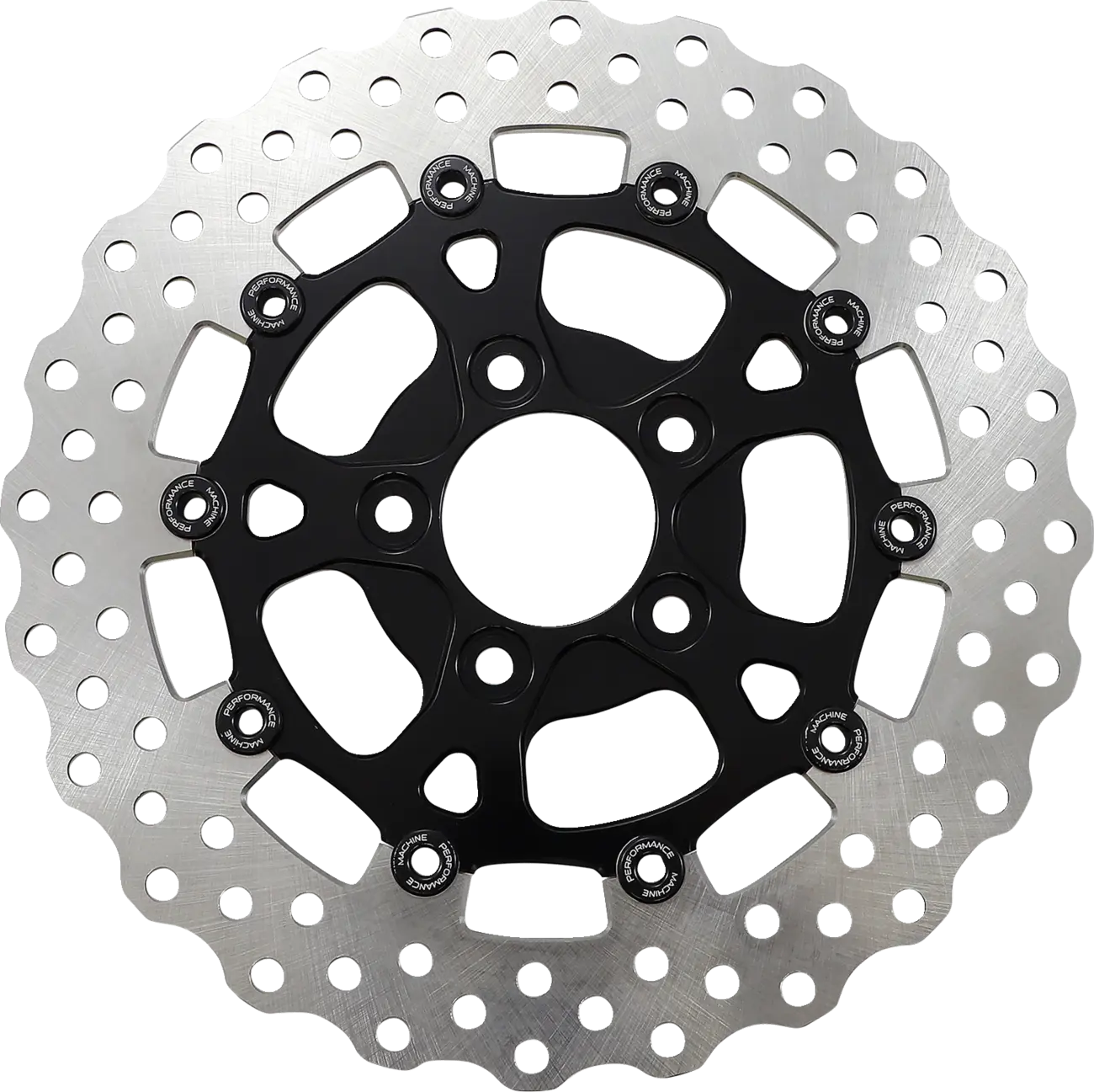 Performance Machine Two-piece Brake Rotor For Pm Wheels - Rear