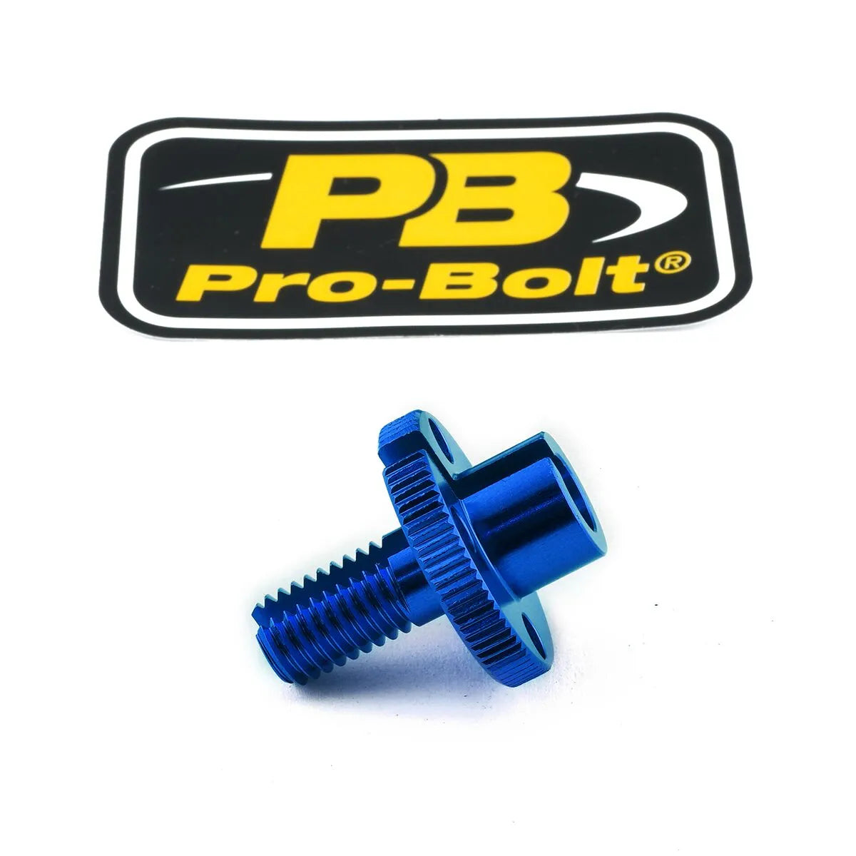Pro Bolt Aluminium Cable Adjuster - Blue