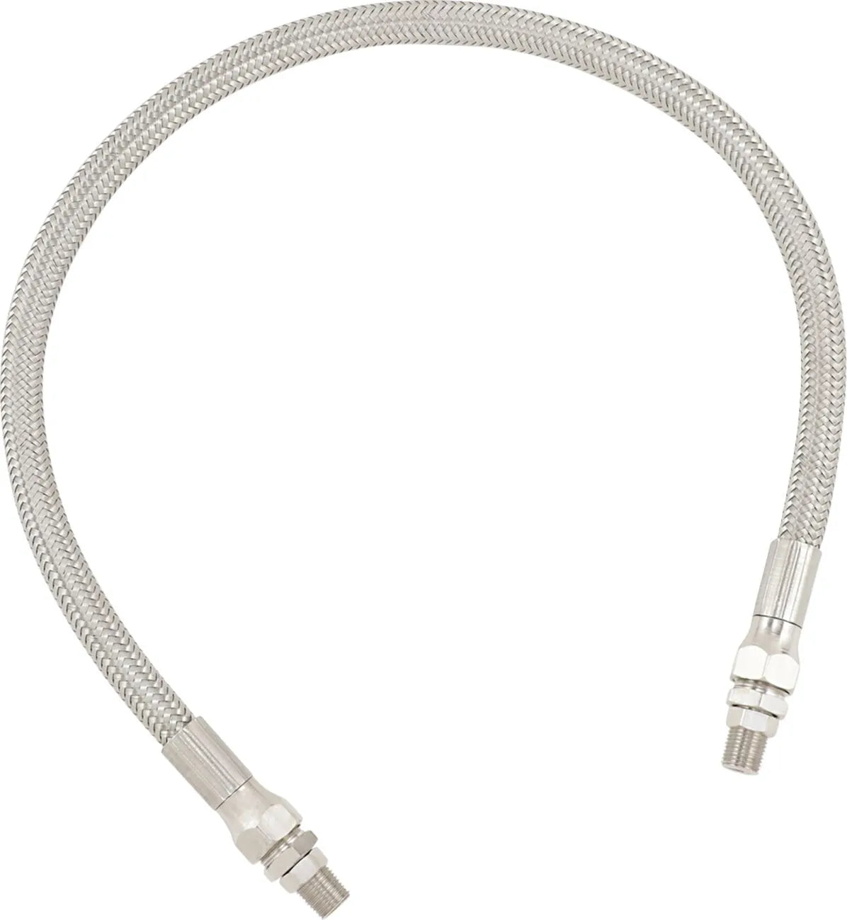 Drag Specialties Universal Braided Stainless Steel Oil Line