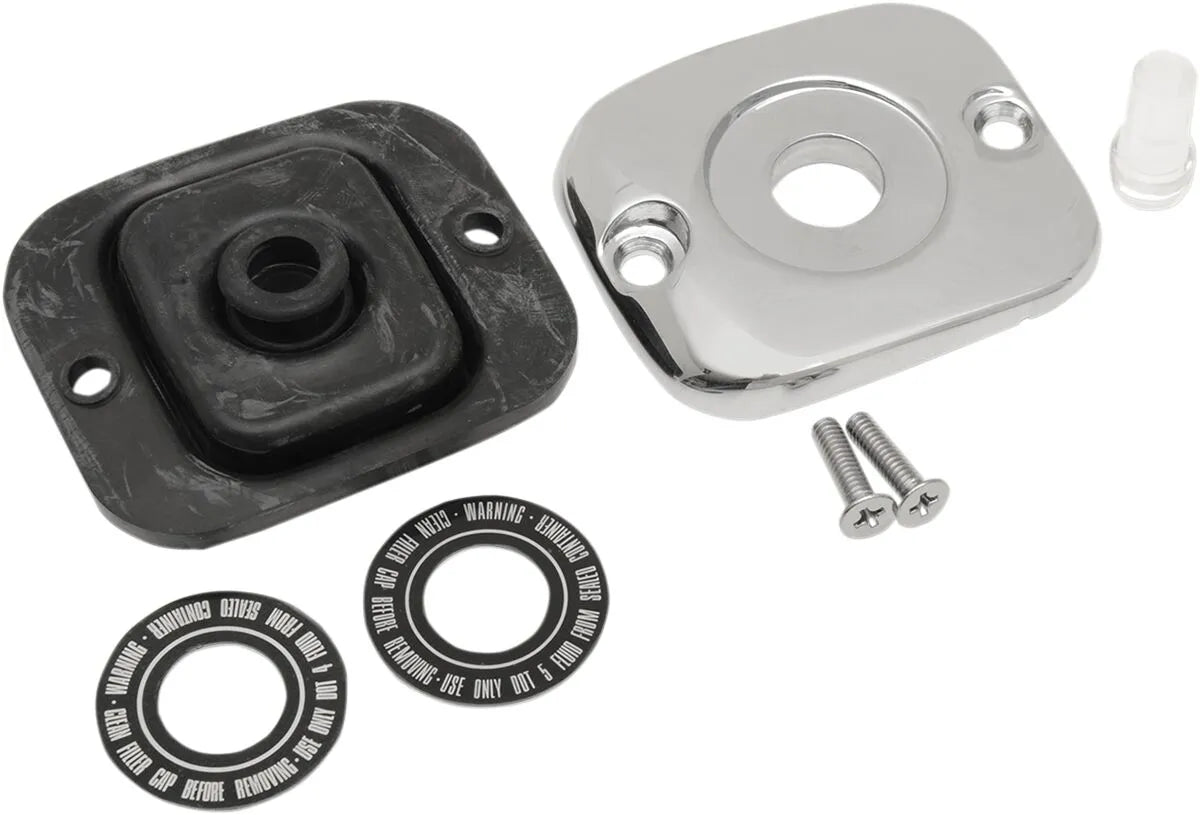 Drag Specialties Front Master Cylinder Cover Chrome