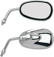 Emgo 'Lil' Cruiser Mirror - Chrome Motorcycle Mirror