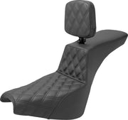 Saddlemen Tour Step-up Seat - For Harley Davidson