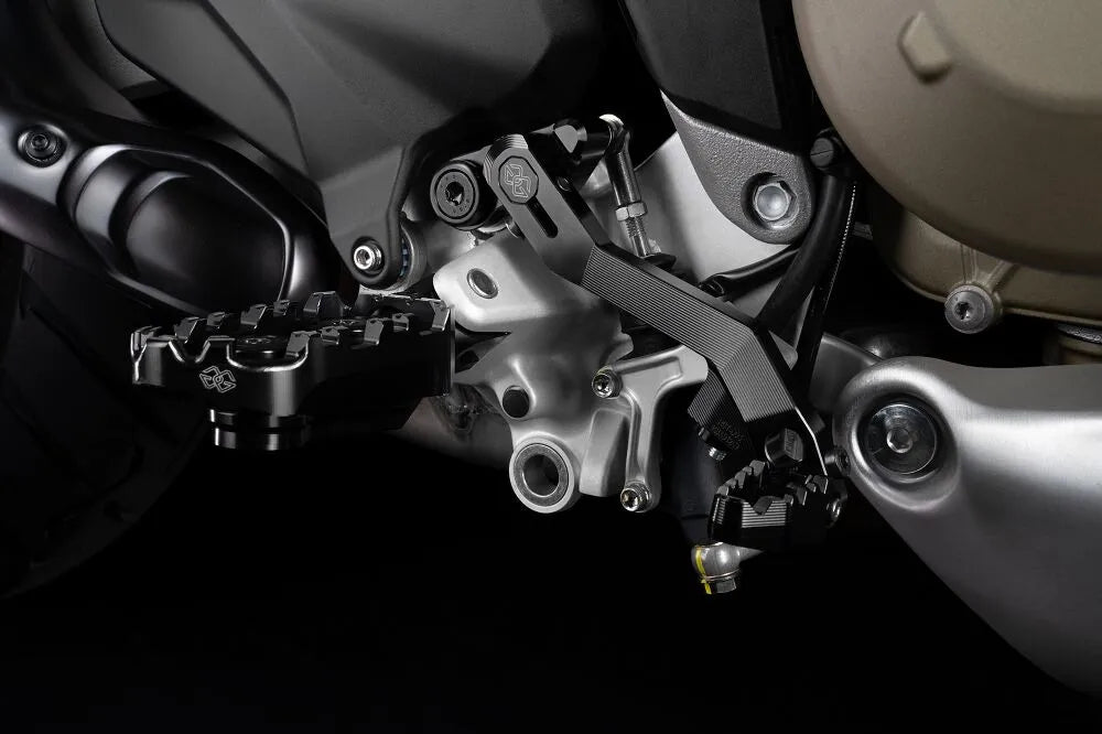 Gilles Tooling Shift And Brake Lever Set - Black Anodized