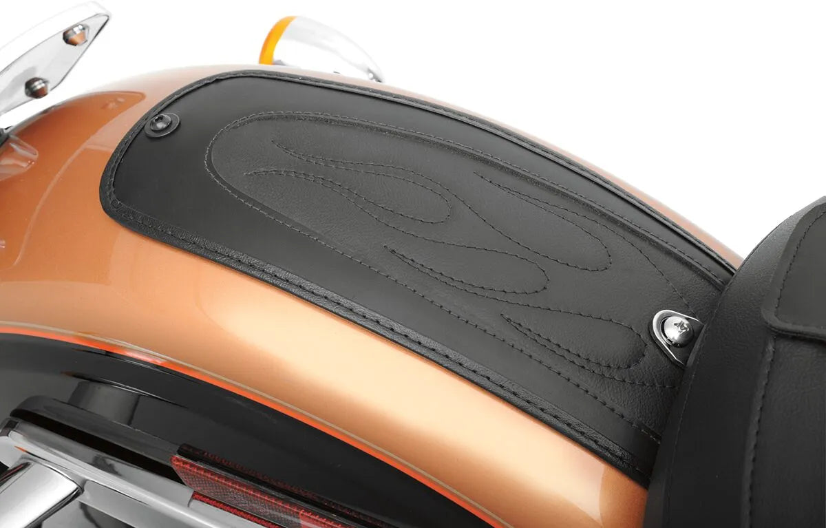 Drag Specialties Seats Flame Fender Skin