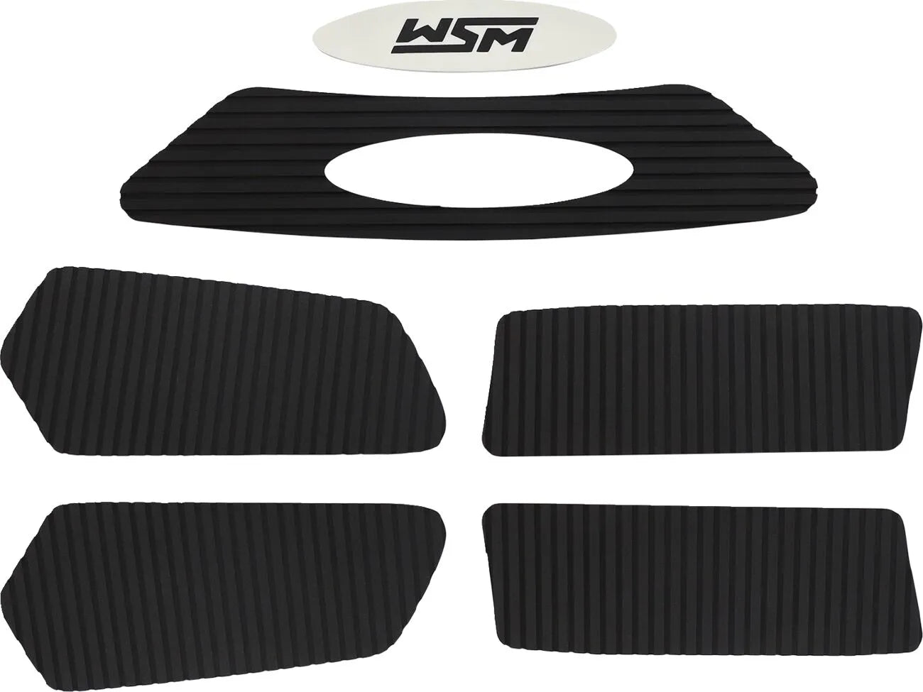 Wsm Black Traction Mat Set