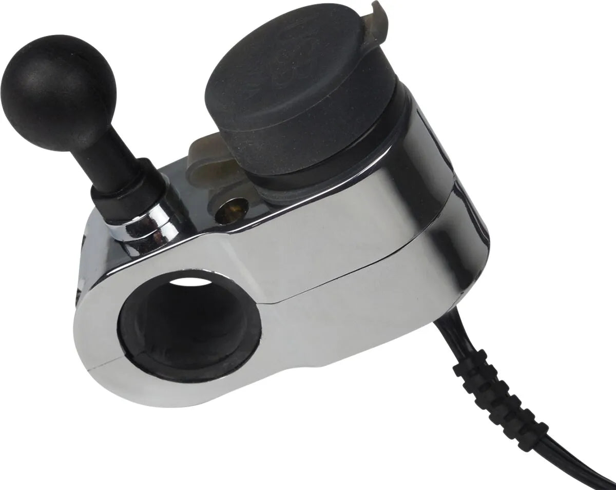 Gears Canada Dual Usb Charger With 1" Ball Mount