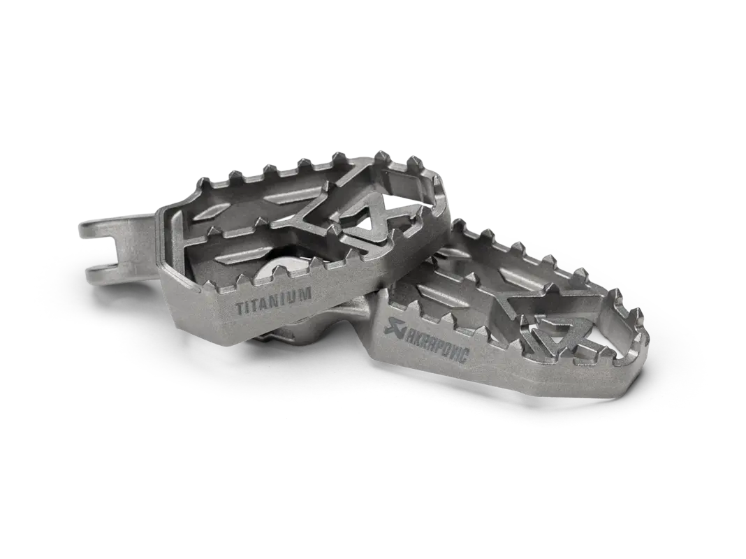 Akrapovic Titanium Foot Pegs