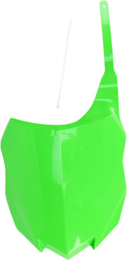 Ufo Replacement Front Number Plate - Green Oem