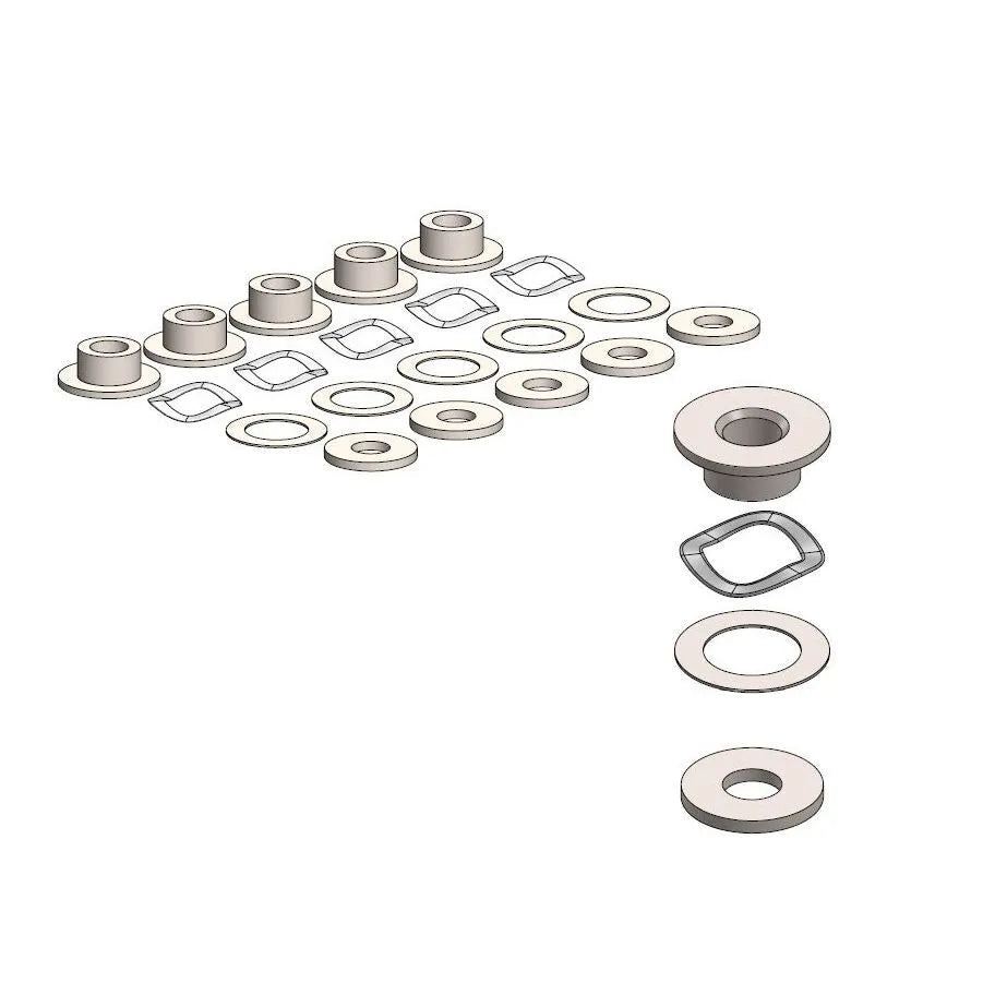 Moto-master Brake Rotor Fitting Kit For Bmw