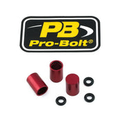 Pro Bolt Brake Caliper Bleeder Cap - Red
