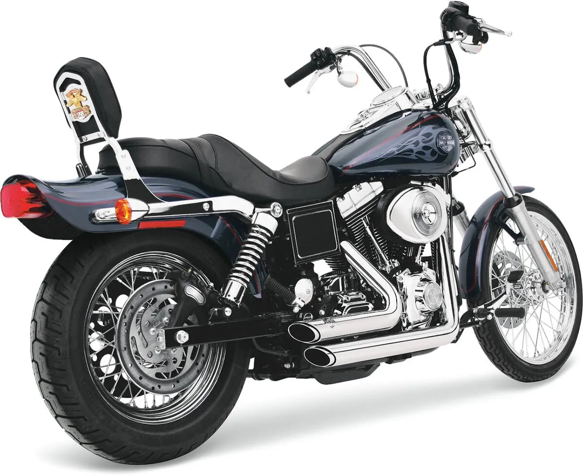 Vance & Hines Shortshots Staggered Exhaust System Chrome