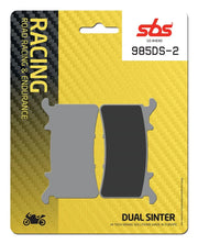 Sbs Ds Racing Dual Sintered Brake Pads Set - Front