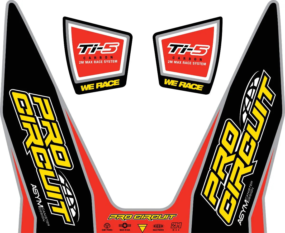 Pro Circuit Exhaust Decal