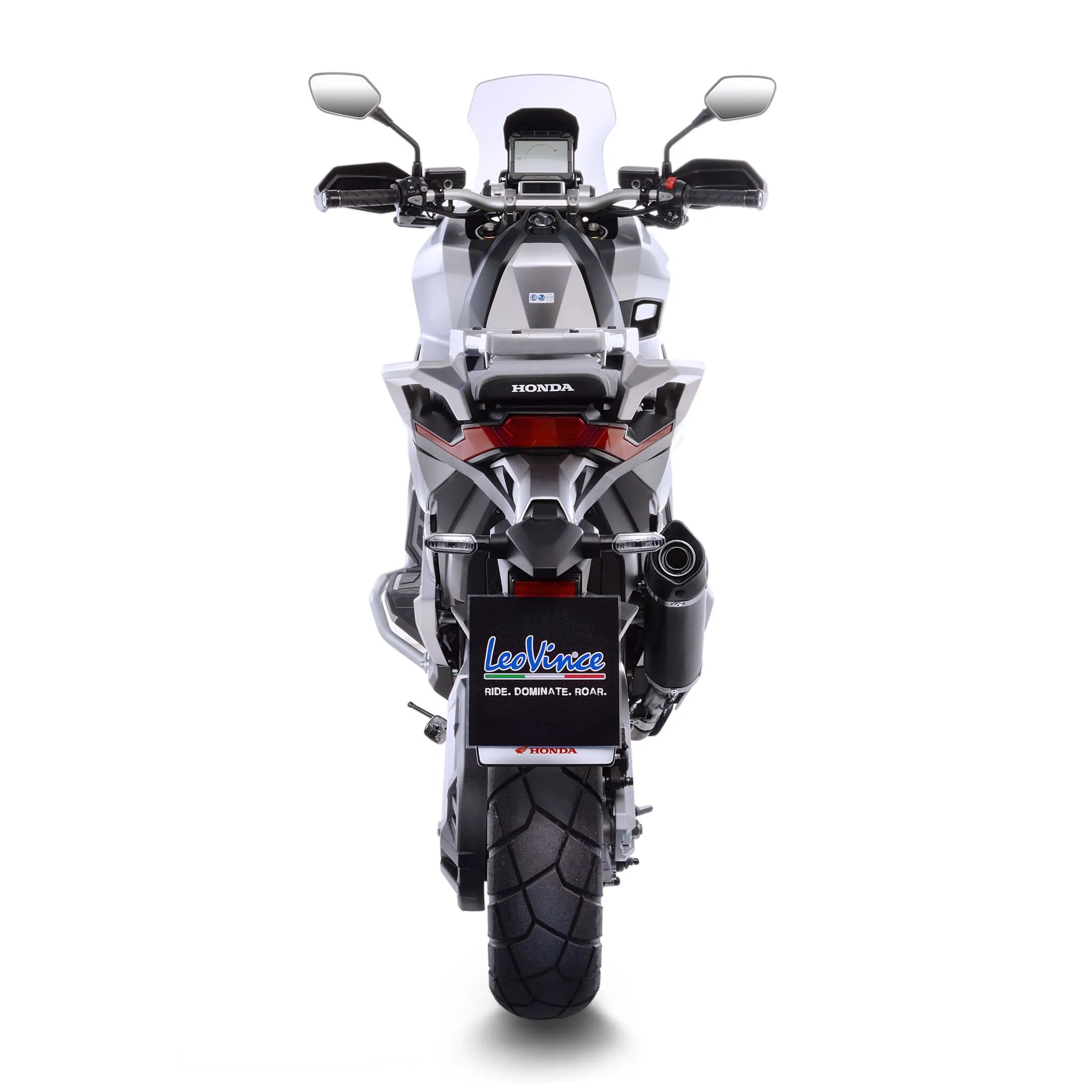 Leovince Nero Slip-on Muffler - Black Stainless Steel - ECE Street Legal Approved