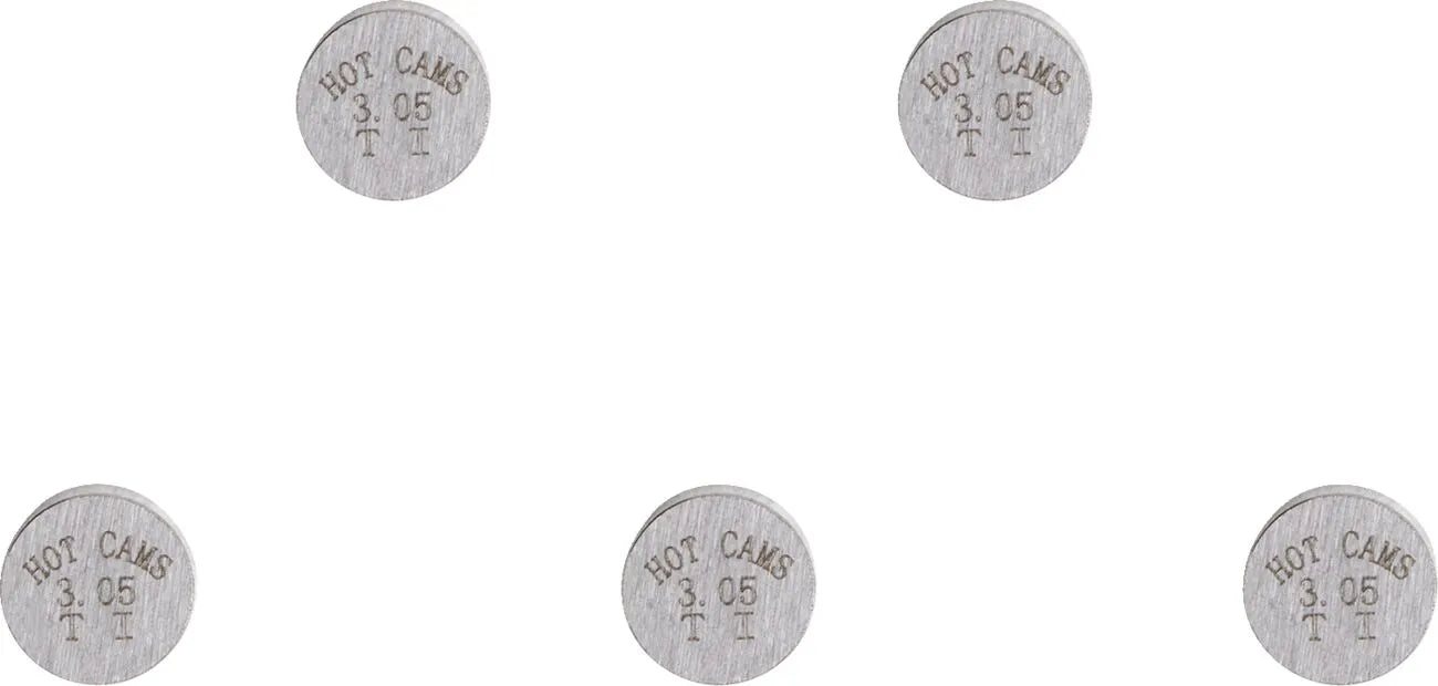 Hot Cams 7.48mm Valve Shims - 3.05mm Thickness
