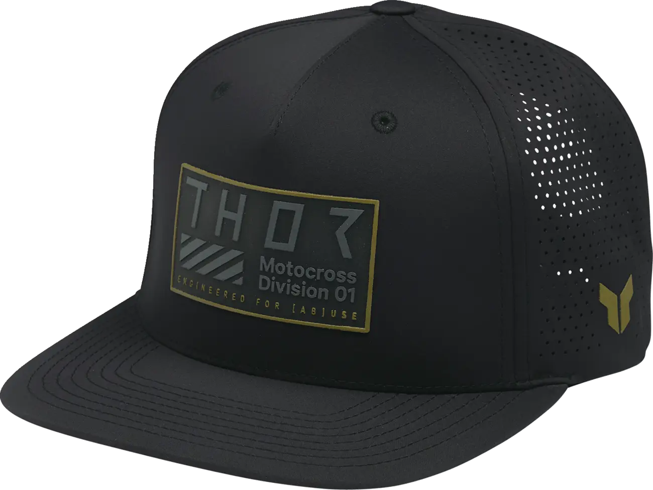 Thor Stamp Hat Snapback 5 Panel Flat Bill