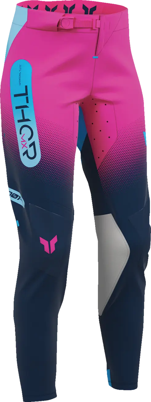 Thor Sportmode Merge Pants Navy/Fuchsia