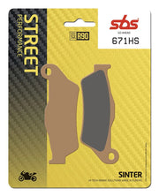 Sbs Hs Street Excel Sintered Front Brake Pads - Front & Rear