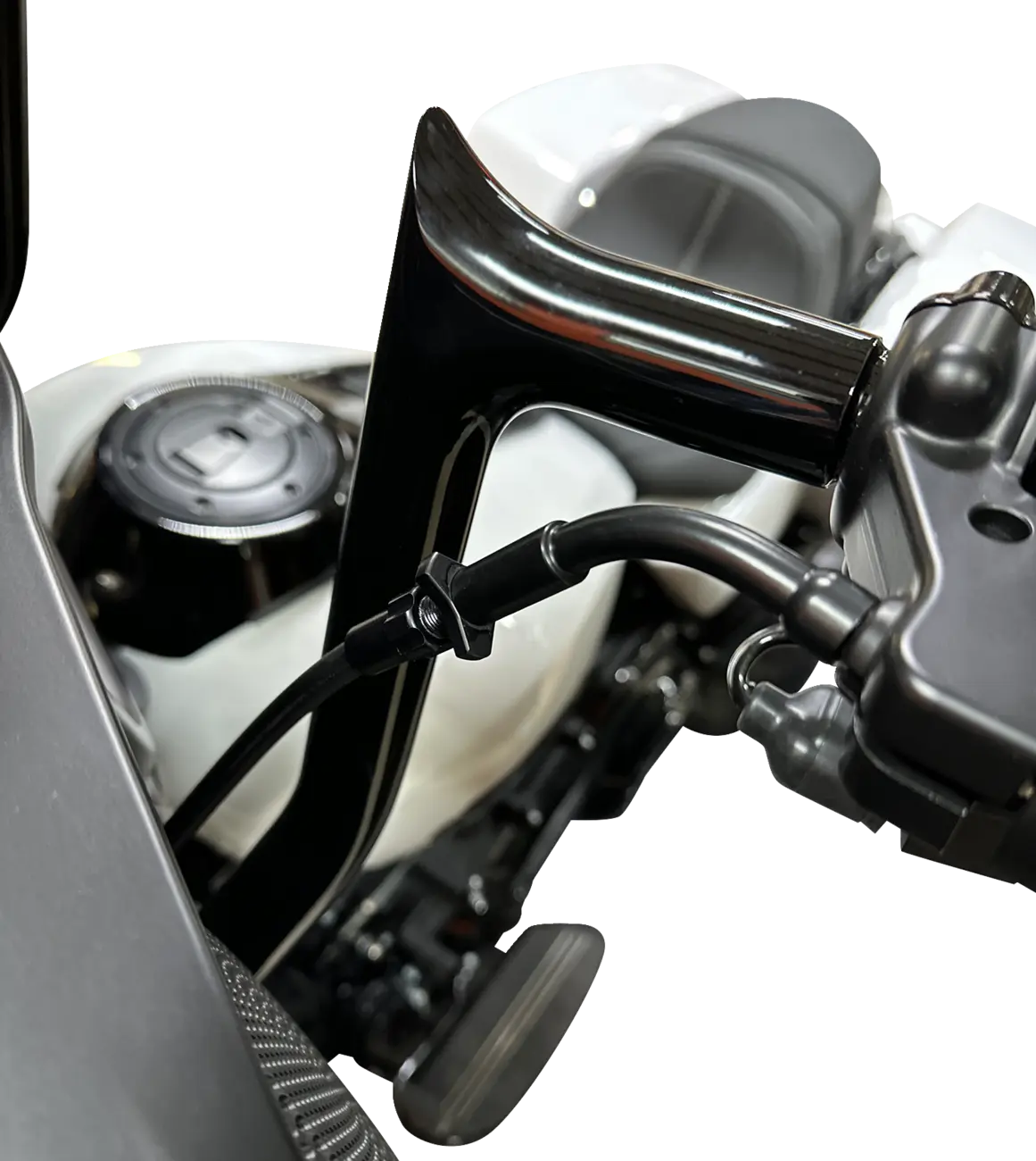 Fat Baggers Inc. EZ Install Upper Clutch Cable for Ape Hangers