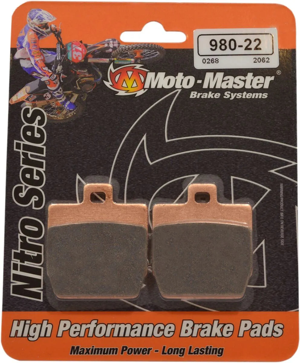Moto-master Roadpro Sinter Scooter Brake Pad (Pair)