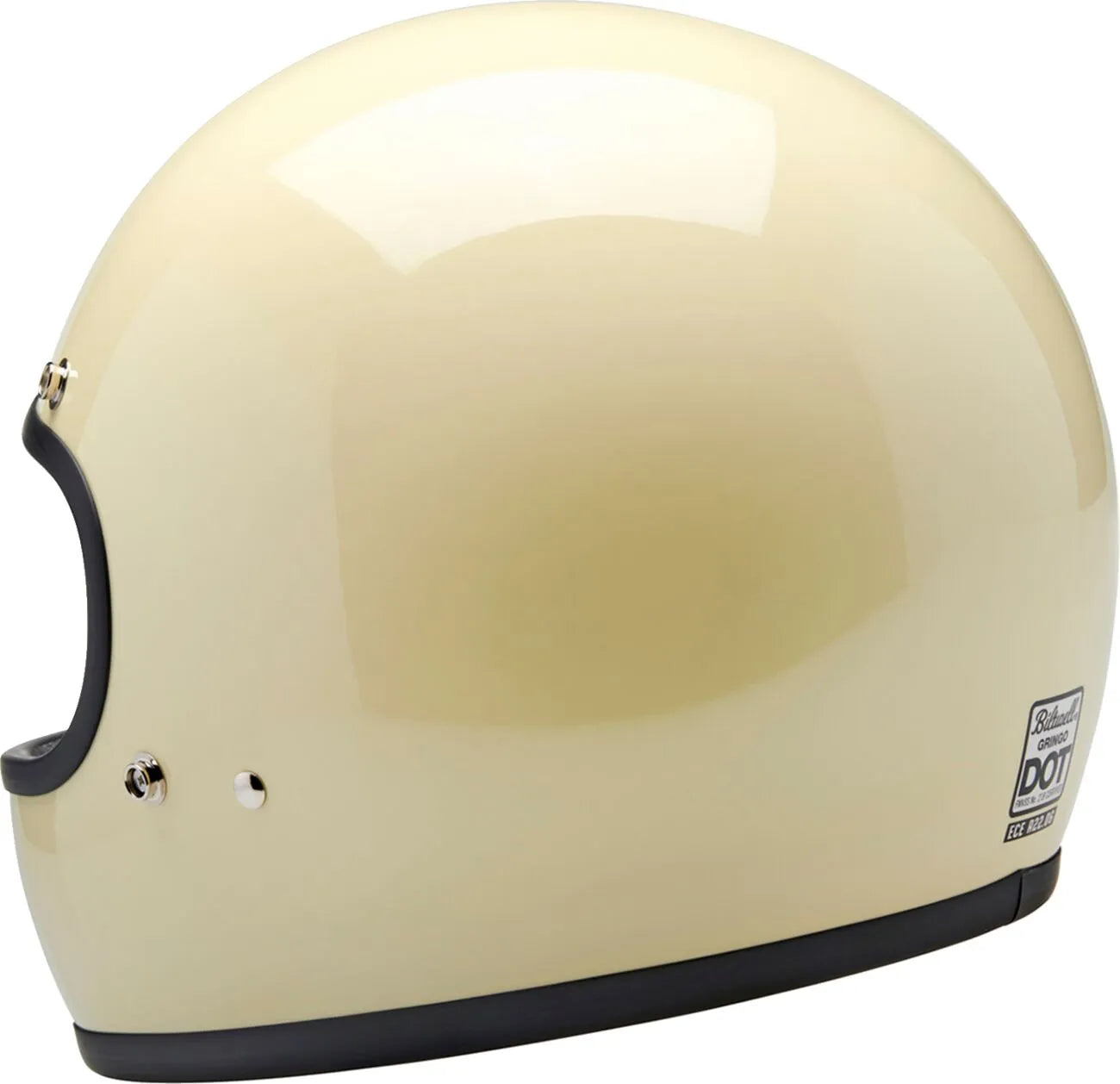 Biltwell Gringo Helmet - Full Face - Gloss White