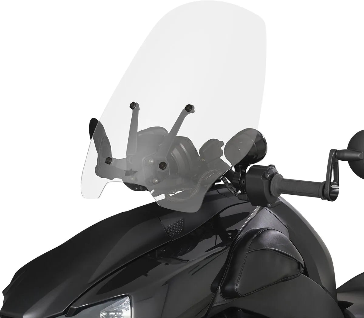 Show Chrome Adjustable Windshield