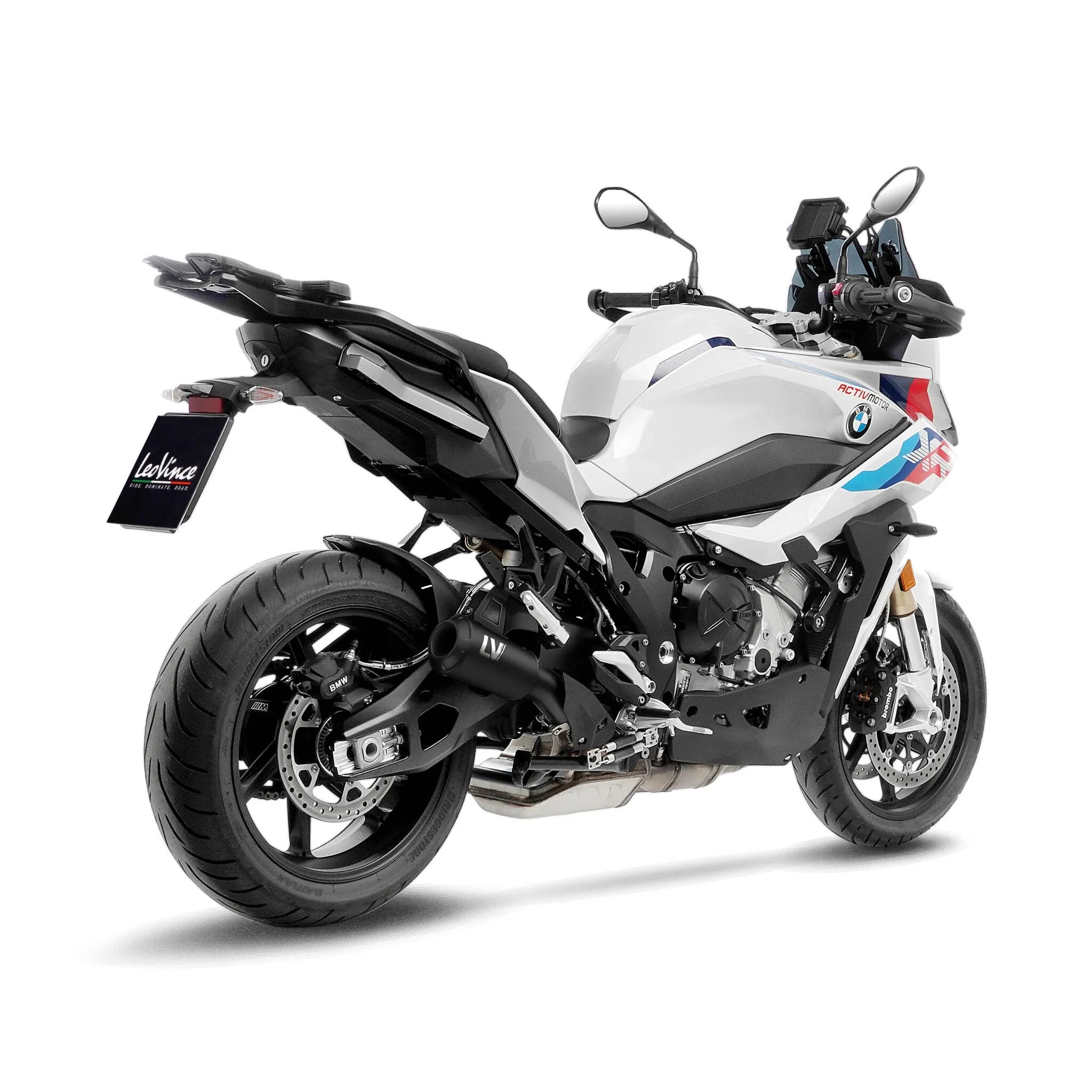 Leovince Lv-10 Full Black Slip-on Muffler - ECE Street Legal Approved