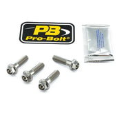 Pro Bolt Titanium Clip-on / Handle Bar Mount Bolt Kit