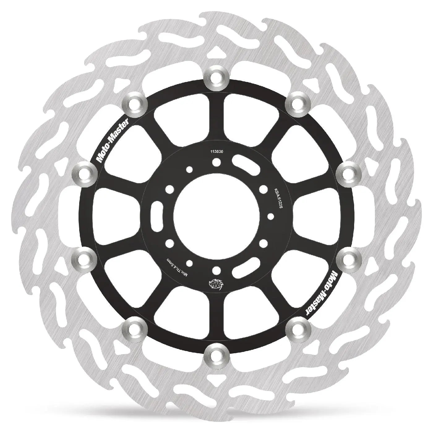 Moto-master Flame Series Floating Brake Rotor 296mm - Front