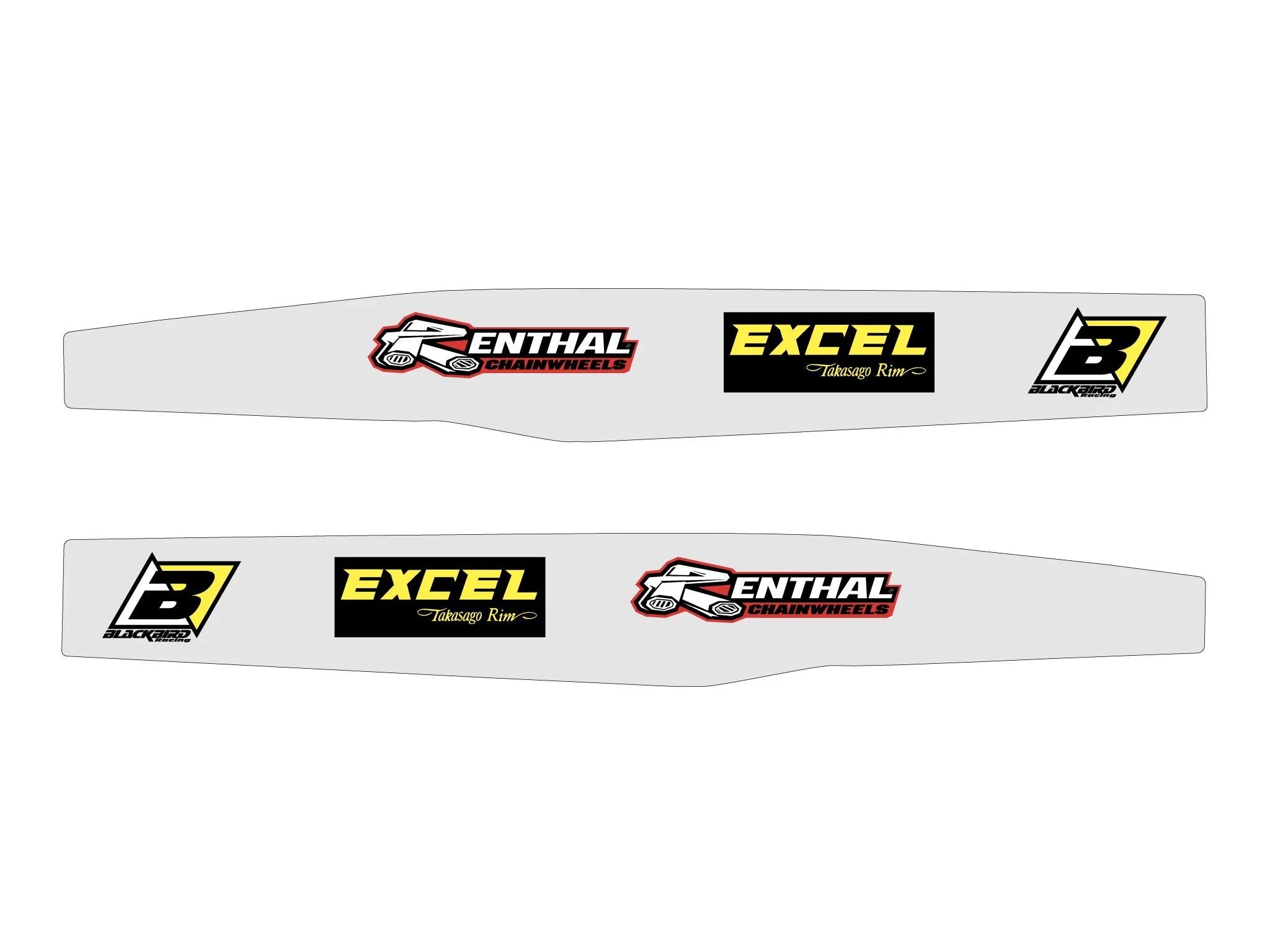 Blackbird Racing Swingarm Stickers For Ktm