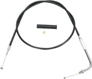 DRAG SPECIALTIES Black Vinyl Throttle Cable