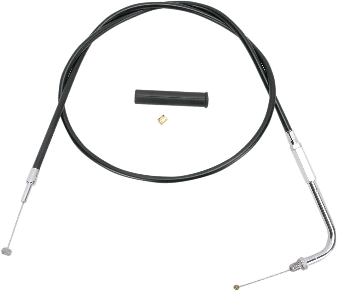 DRAG SPECIALTIES Black Vinyl Throttle Cable