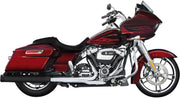 Rinehart Racing 4" Slip-on Mufflers For Touring Models - ECE Street Legal Approved