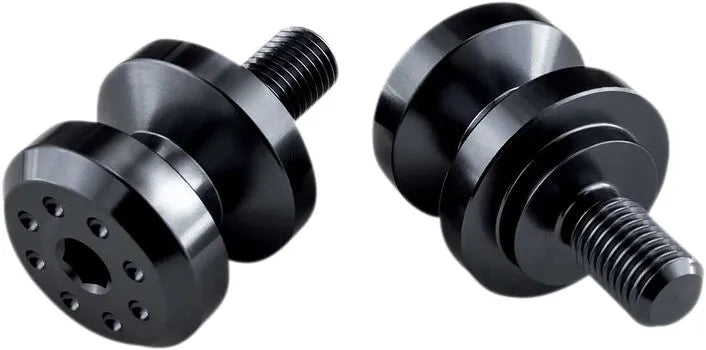 Pro Bolt Swingarm Spools M6 For Motorcycles - Black