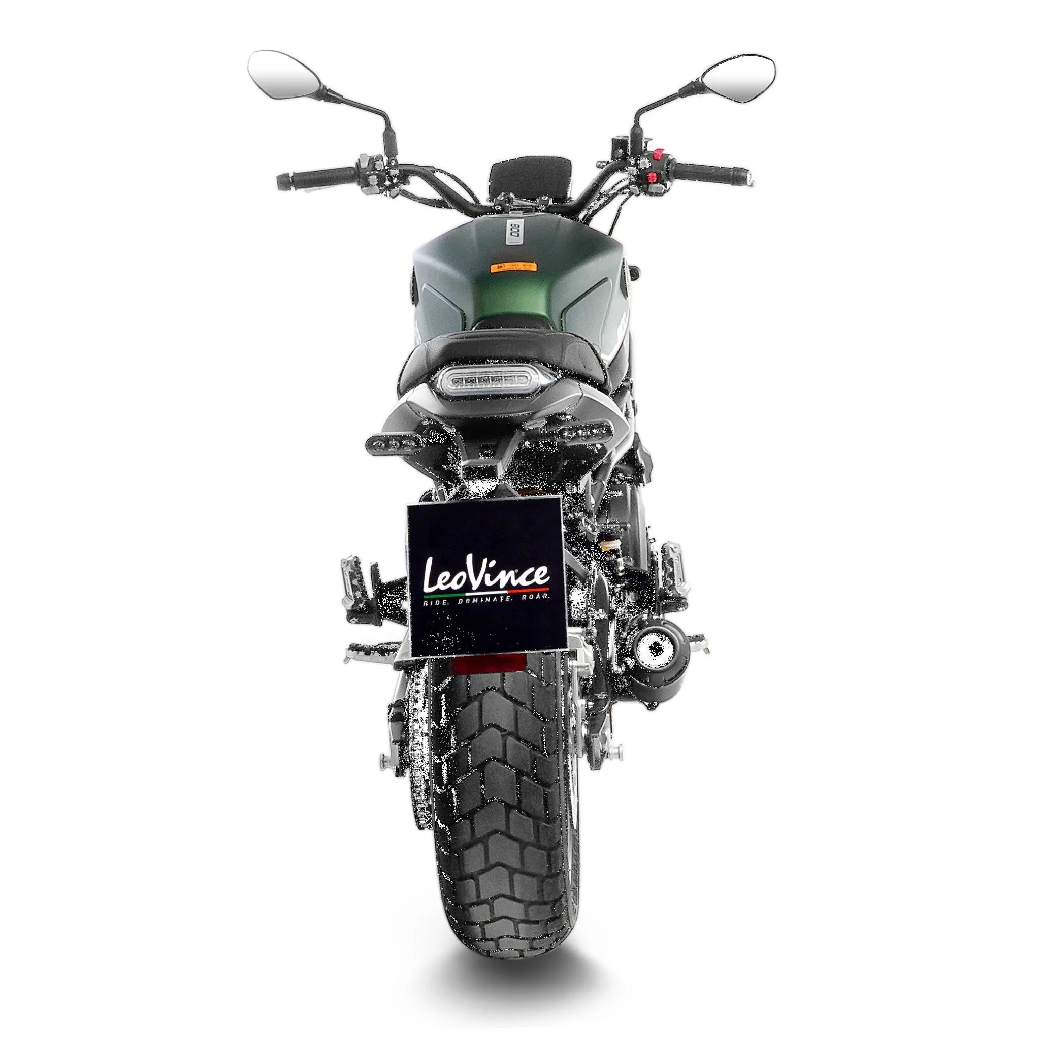 Leovince Lv-10 Full Black Slip-on Muffler - ECE Street Legal Approved