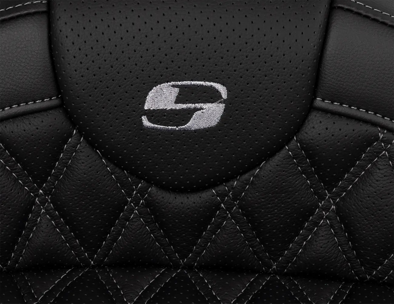 Saddlemen Roadsofa Lattice Stitch Seat - For Harley Davidson