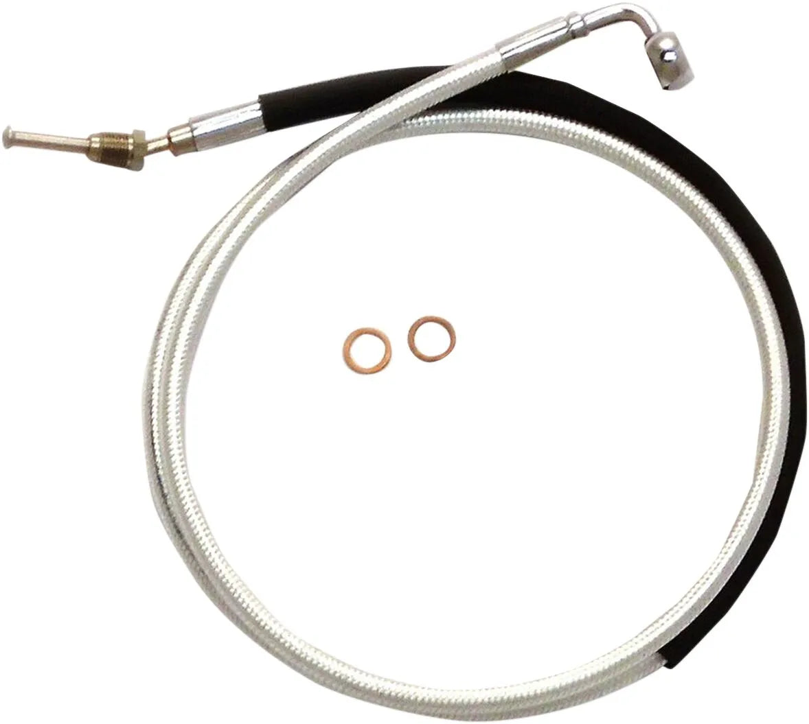 Magnum Shielding Hydraulic Clutch Line 76" Chrome