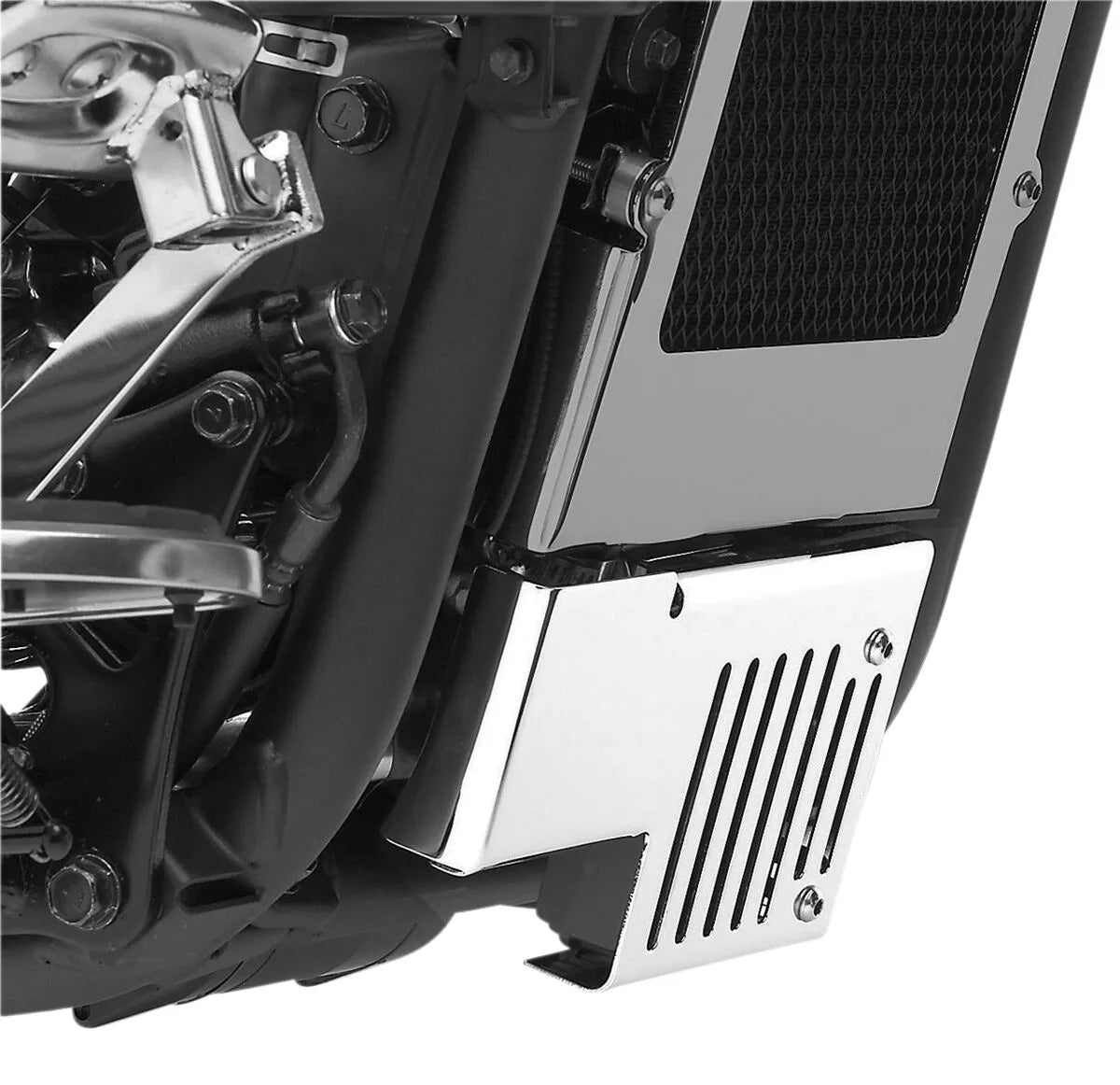 Cobra Regulator Cover - Chrome Steel