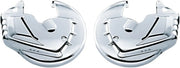 Kuryakyn Brake Rotor Covers - Chrome Aluminum