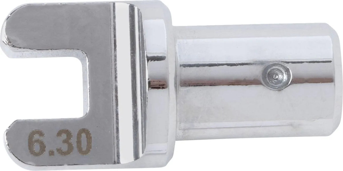 Excel Torque Spoke Wrench Head 6.3mm Chrome