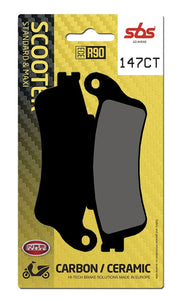 Sbs Ct Scooter Carbon Tech Organic Brake Pads Set