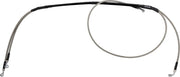 Moose Offroad Stainless Steel Braided Brake Line Front