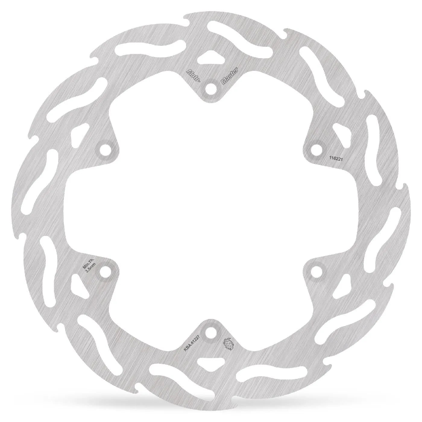 Moto-master Flame Series Fixed Brake Rotor - Rear