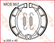 Trw Brake Shoes - Organic Compound, 200mm Diameter - Rear