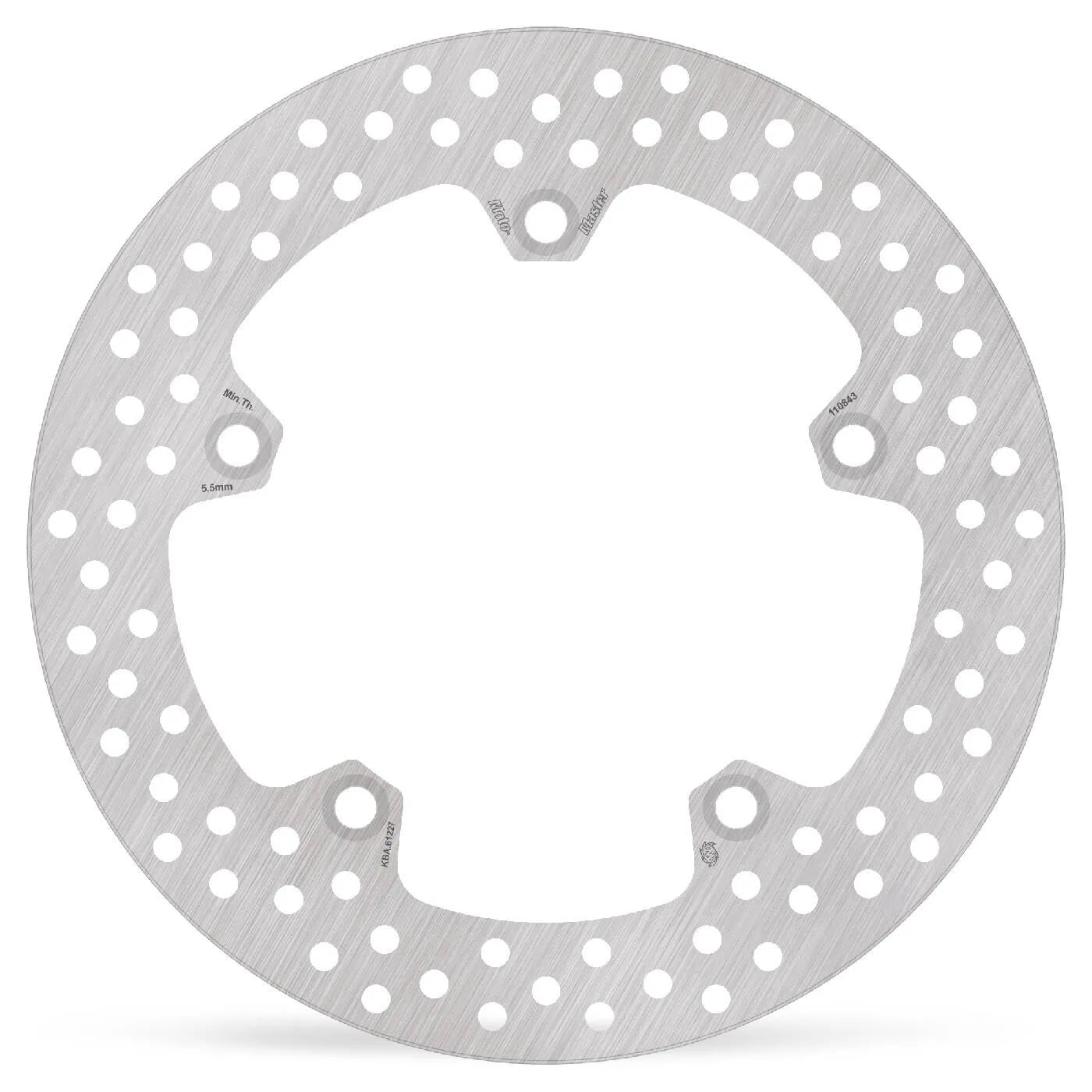 Moto-master Halo Series Fixed Brake Rotor - Rear