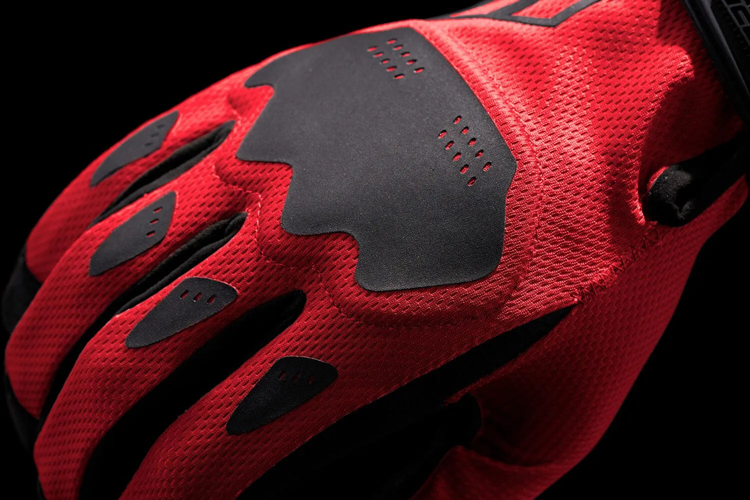 Icon Hooligan Ce Gloves For Sport Riding - Black/Red