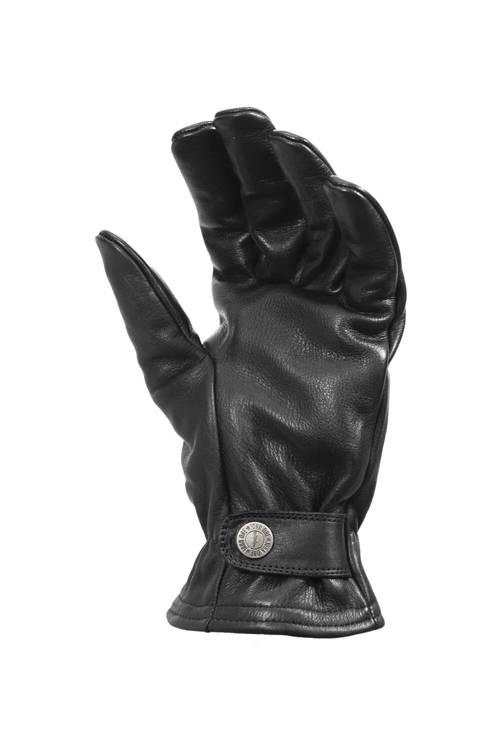 John Doe Freewheeler Leather Motorcycle Gloves - Black