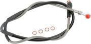 Moose Offroad Stainless Steel Braided Brake Line Front