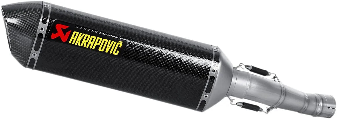 Akrapovic Carbon Fiber Slip-on Line Muffler - ECE Street Legal Approved